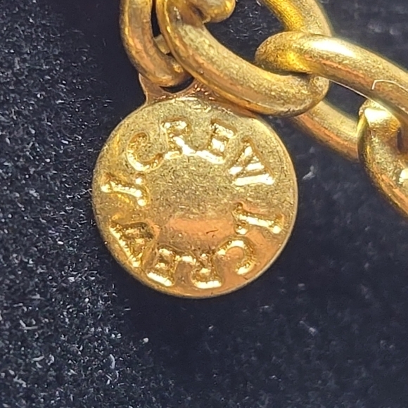 J Crew Crystal Gold Colorful Gemstone Collage Statement Bib Necklace - Picture 8 of 8